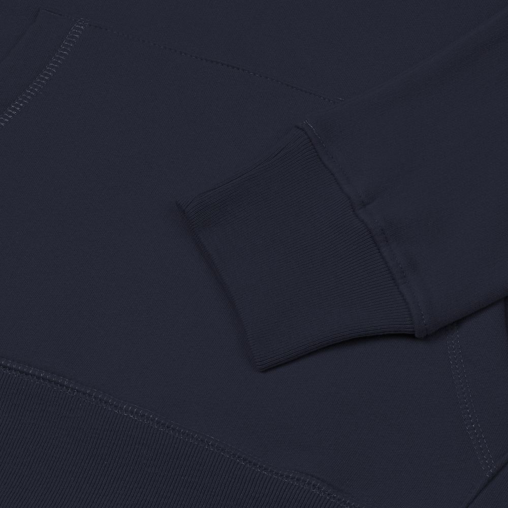 Толстовка с капюшоном унисекс Hoodie, темно-синяя — фото 3