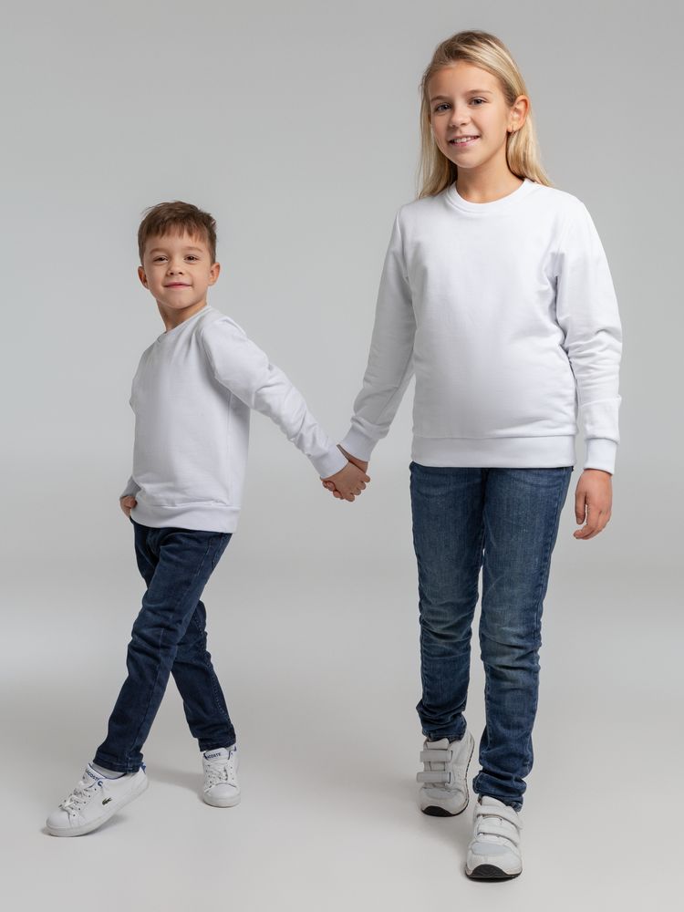 Свитшот детский Toima Kids 2.0, белый — фото 7
