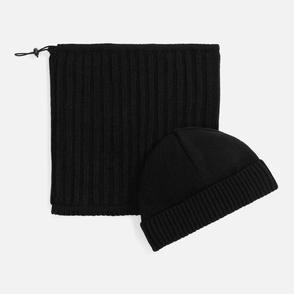 Шапка ComFleece, черная — фото 2