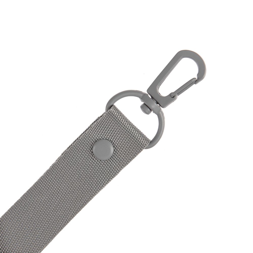 Застежка-карабин Snap Hook, M, серая — фото 2
