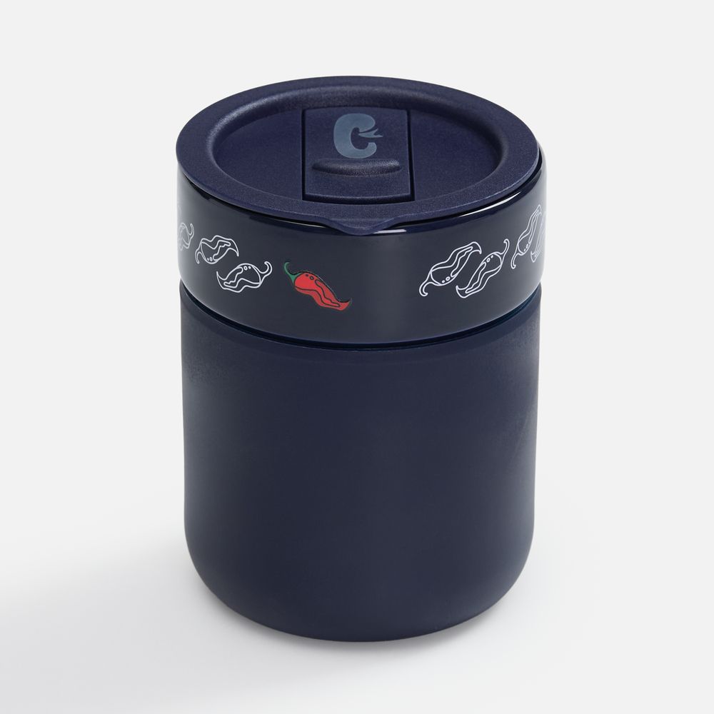 Кружка Nabo с силиконовым держателем, темно-синяя — фото 6