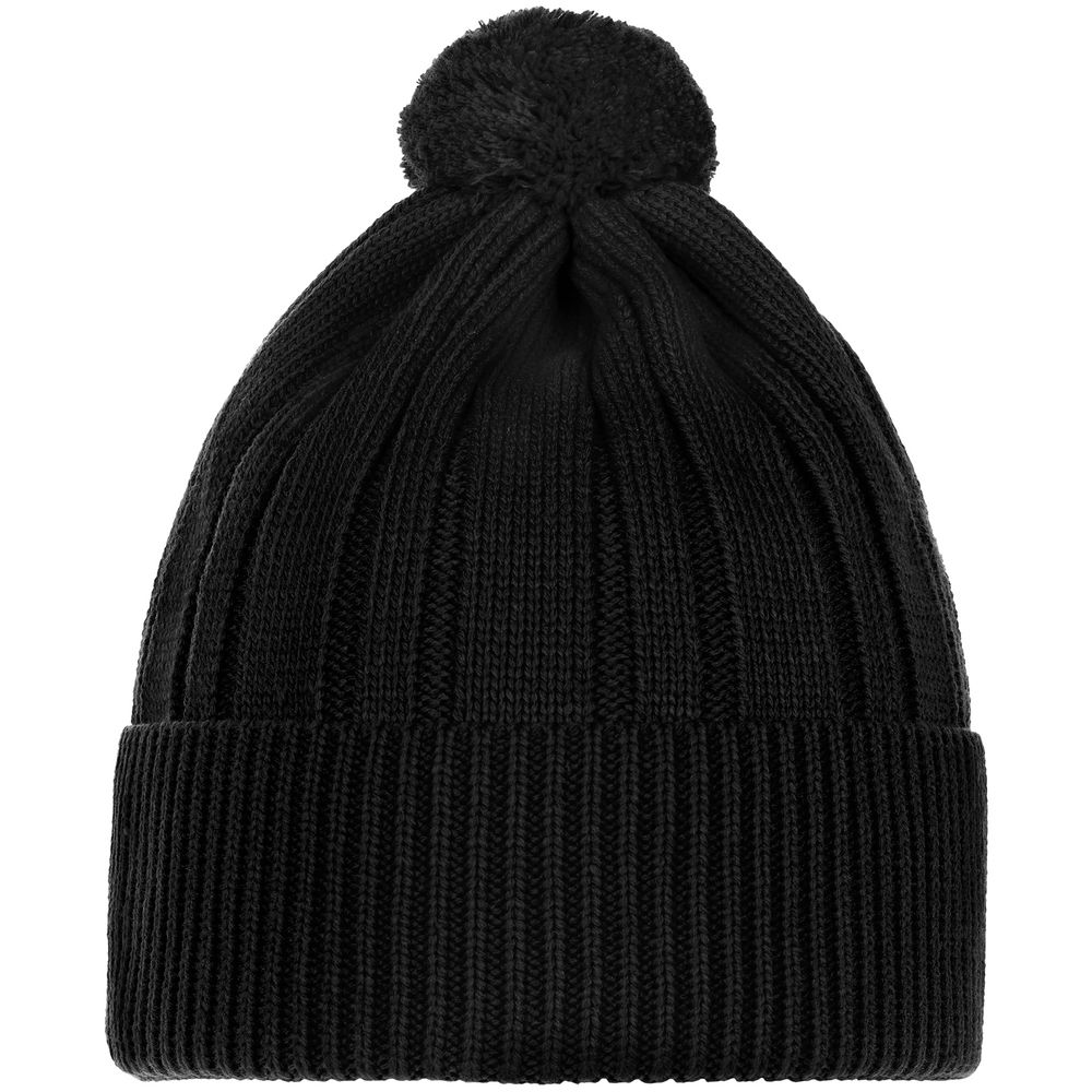 Шапка Knit Beat, черная — фото 1