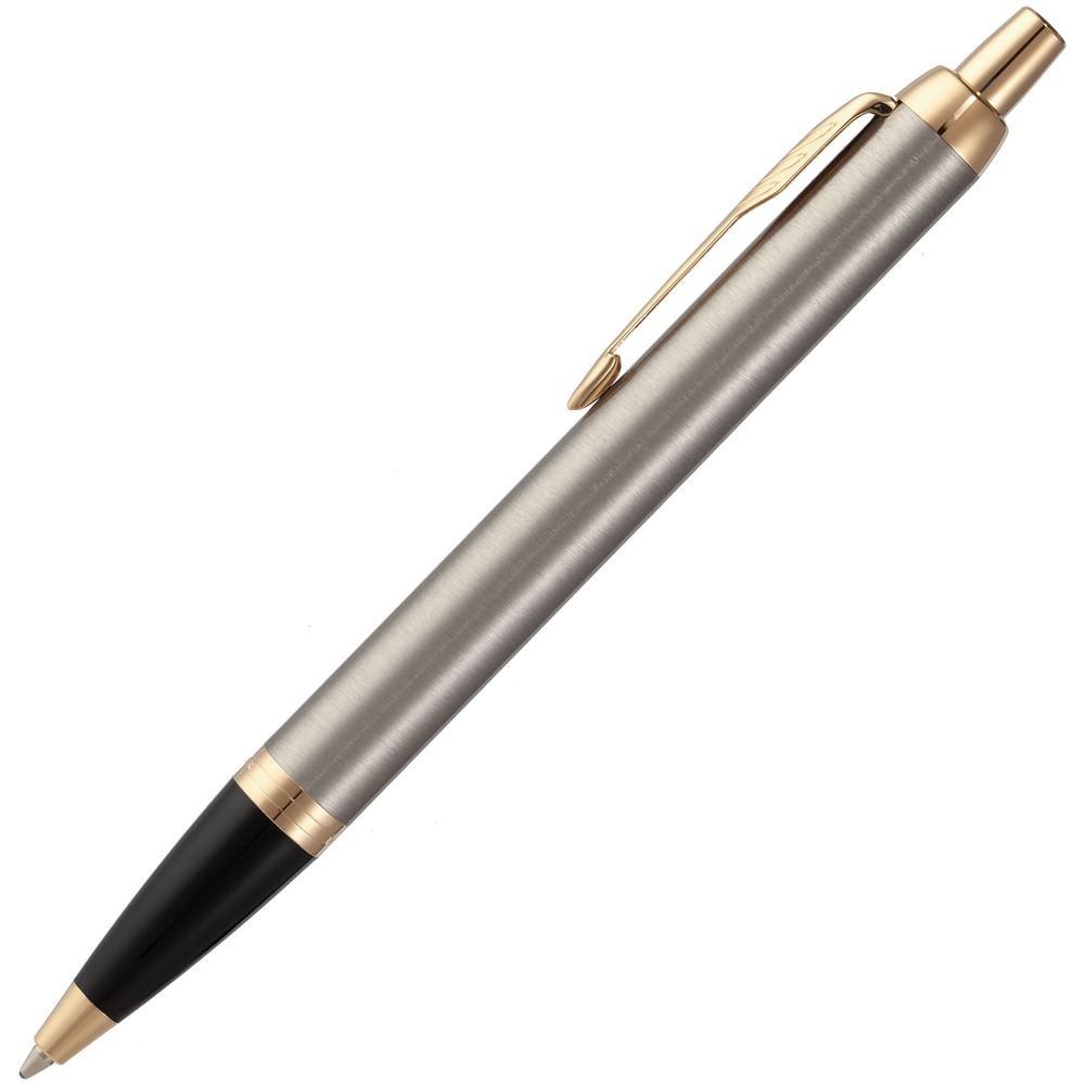 Ручка шариковая Parker IM Core K321 Brushed Metal GT M — фото 1