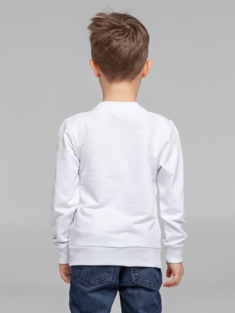 Свитшот детский Toima Kids 2.0, белый — фото 10