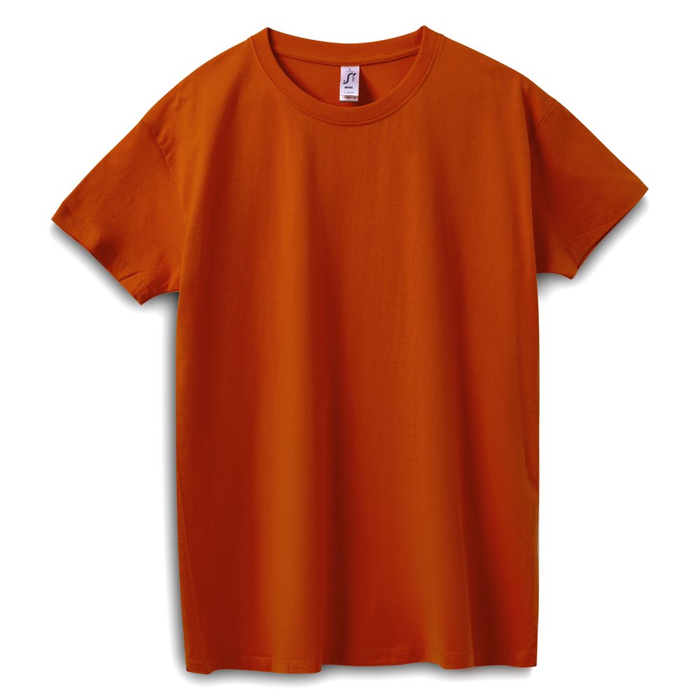 Футболка Imperial 190, коричневая (терракотовая) — фото 11