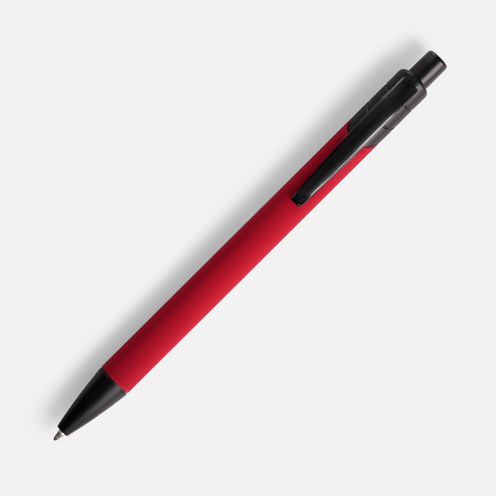 Ручка шариковая Undertone Black Soft Touch, красная — фото 2
