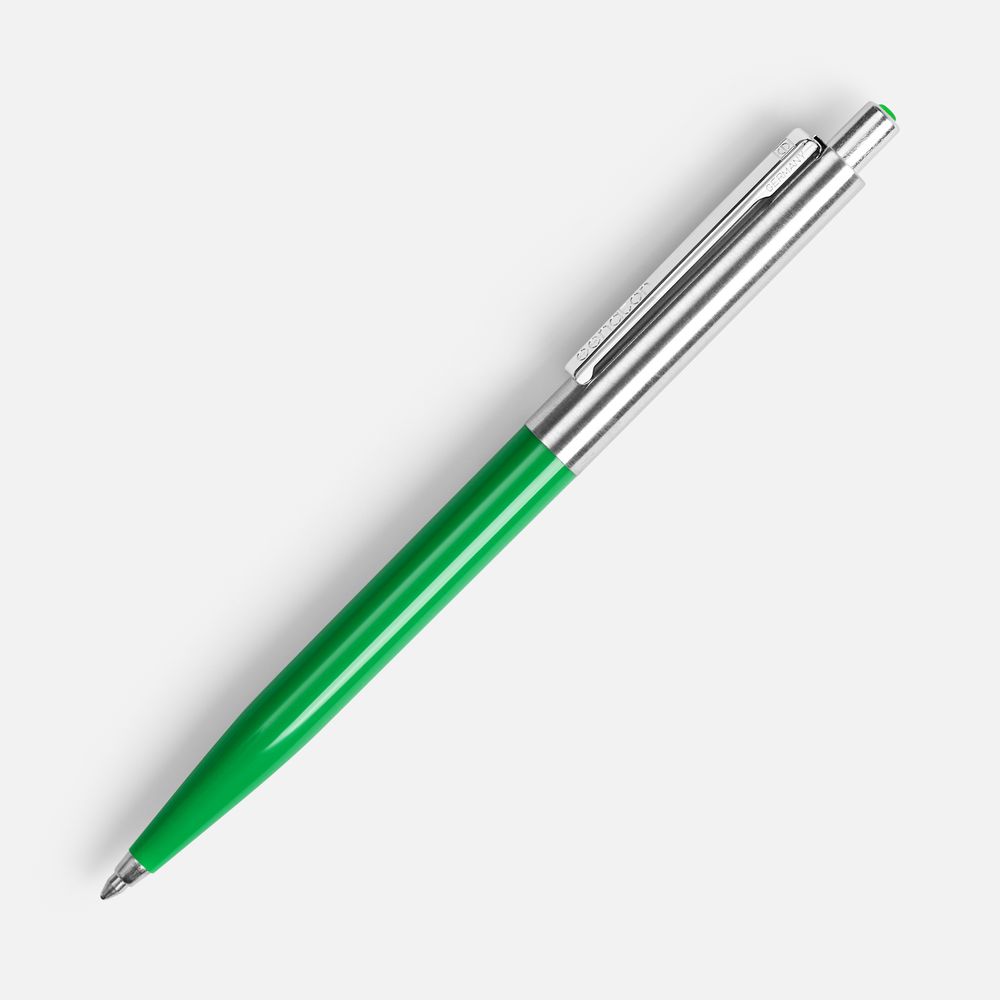 Ручка шариковая Senator Point Metal, ver.2, зеленая — фото 5