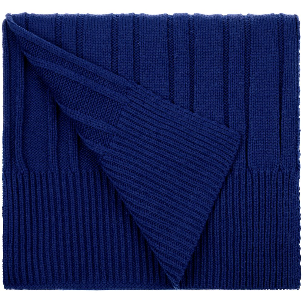 Шарф Knit Beat, темно-синий — фото 4