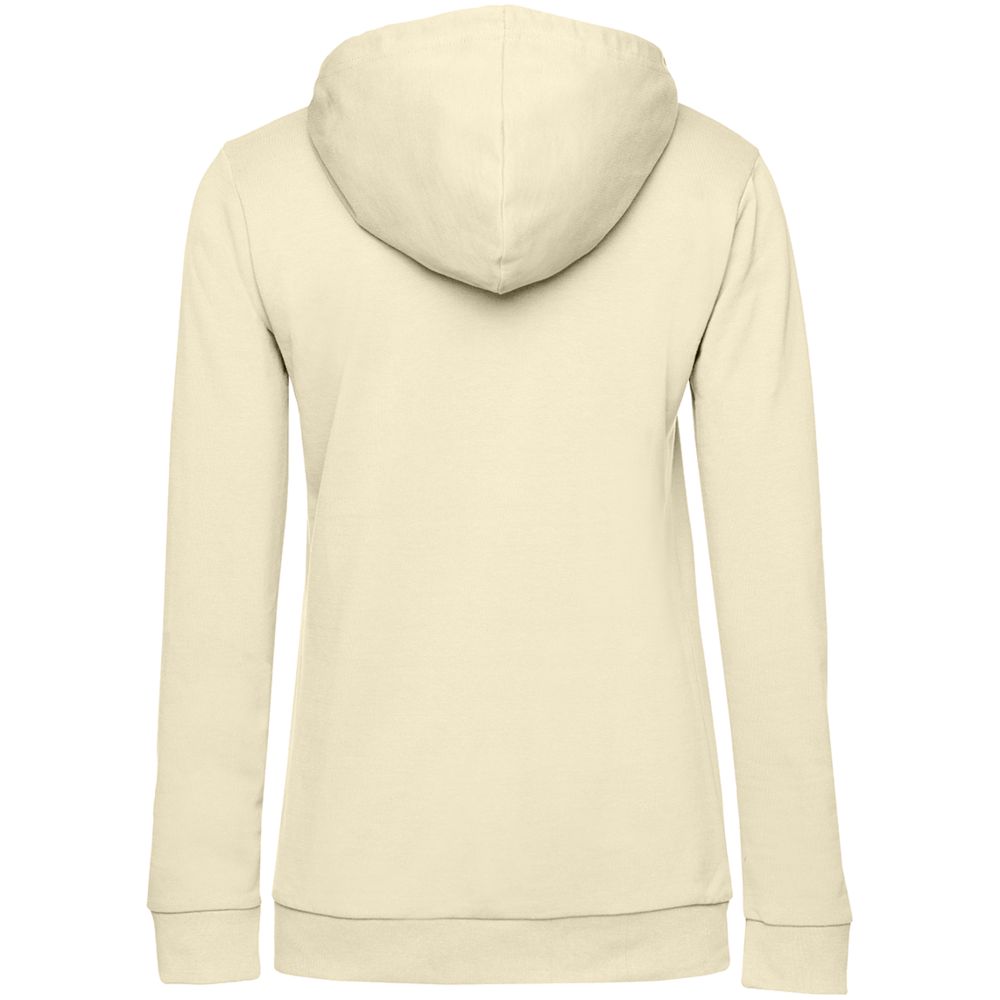 Толстовка с капюшоном женская Hoodie, светло-желтая — фото 3