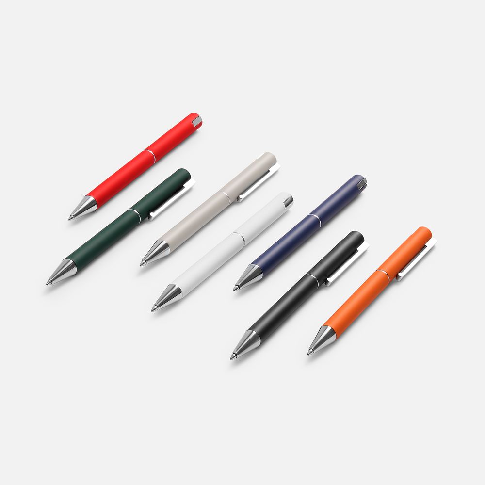 Ручка шариковая Blade Soft Touch, синяя — фото 4