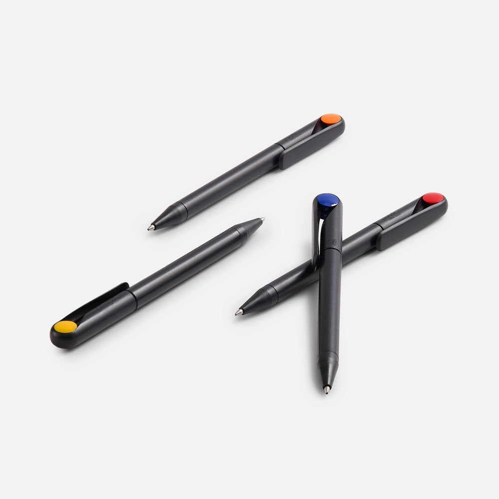 Ручка шариковая Prodir DS1 TMM Dot, черная с синим — фото 1