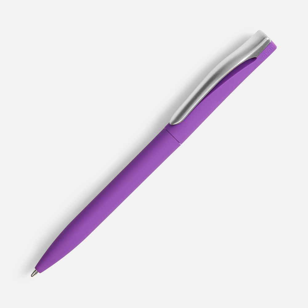 Ручка шариковая Pin Soft Touch, фиолетовая — фото 4