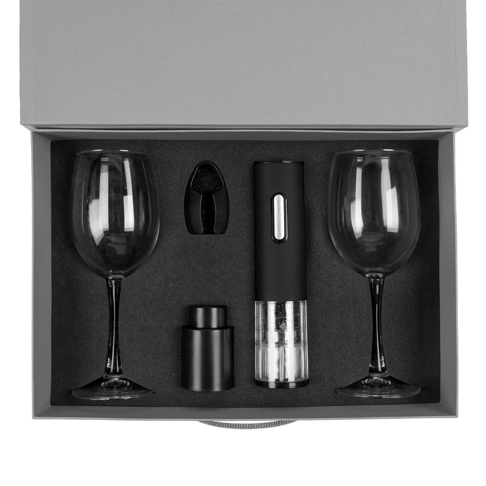 Набор Wine Case, черный — фото 4