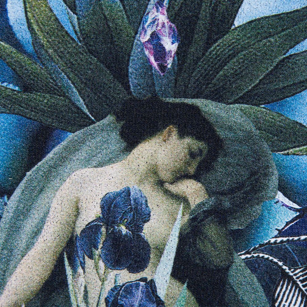 Толстовка Beauty Sleep, синий меланж — фото 6
