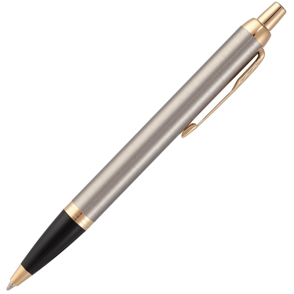 Ручка шариковая Parker IM Core K321 Brushed Metal GT M — фото 2