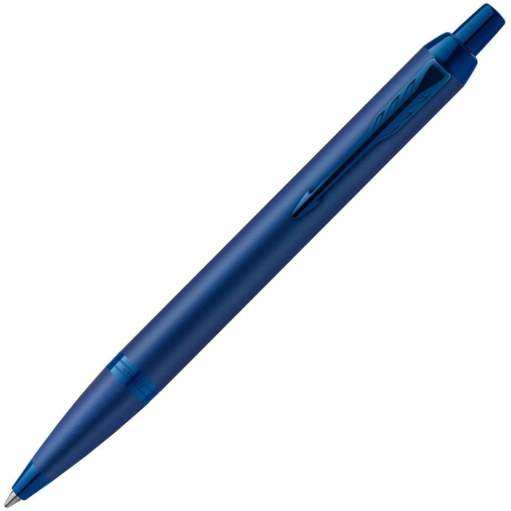 Ручка шариковая Parker IM Professionals Monochrome Blue, синяя — фото 3
