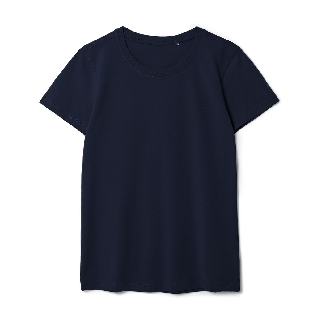 Футболка женская T-bolka Stretch Lady, темно-синяя (navy) — фото 7