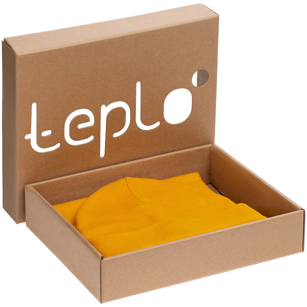 Коробка Teplo, малая, крафт — фото 3