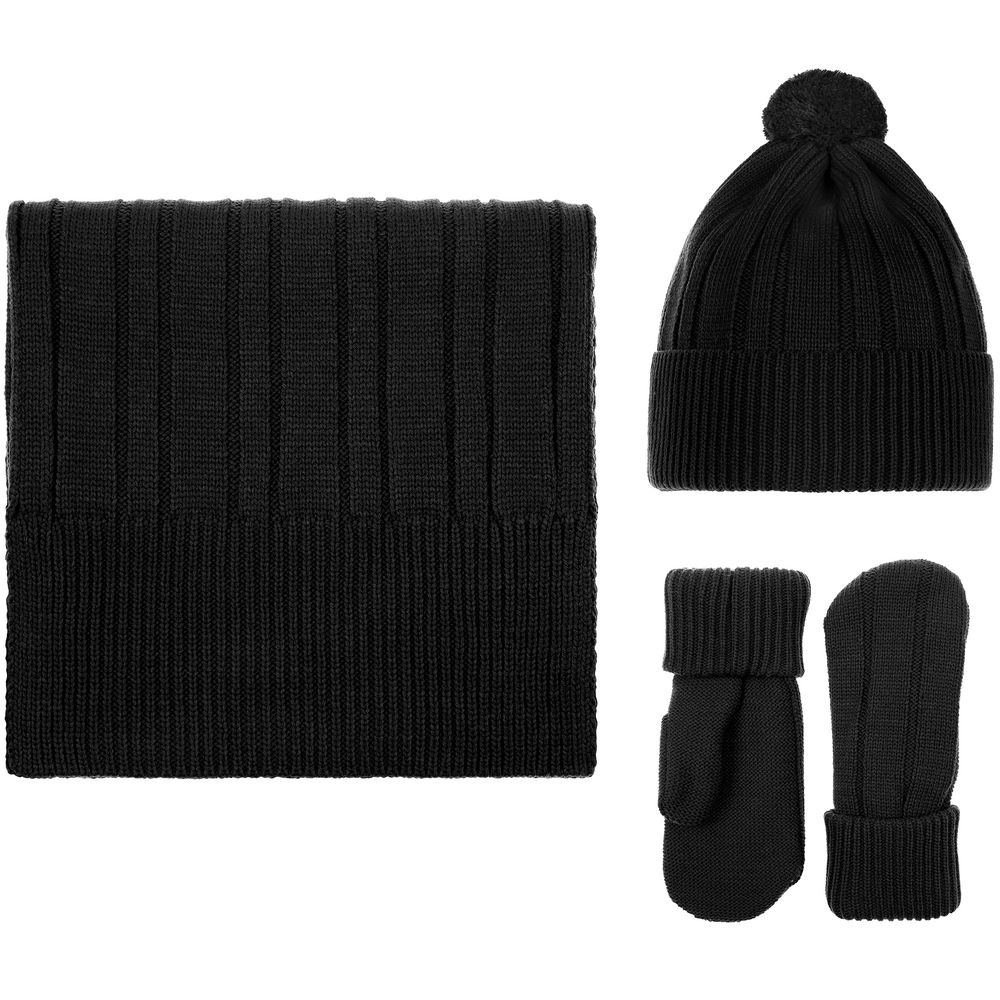 Набор Knit Beat, черный — фото 4