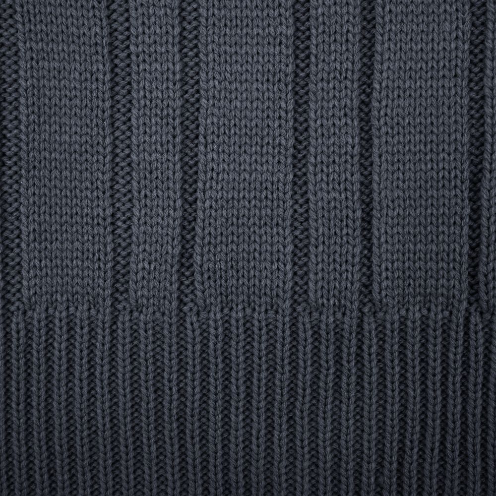 Шарф Knit Beat, темно-серый — фото 2