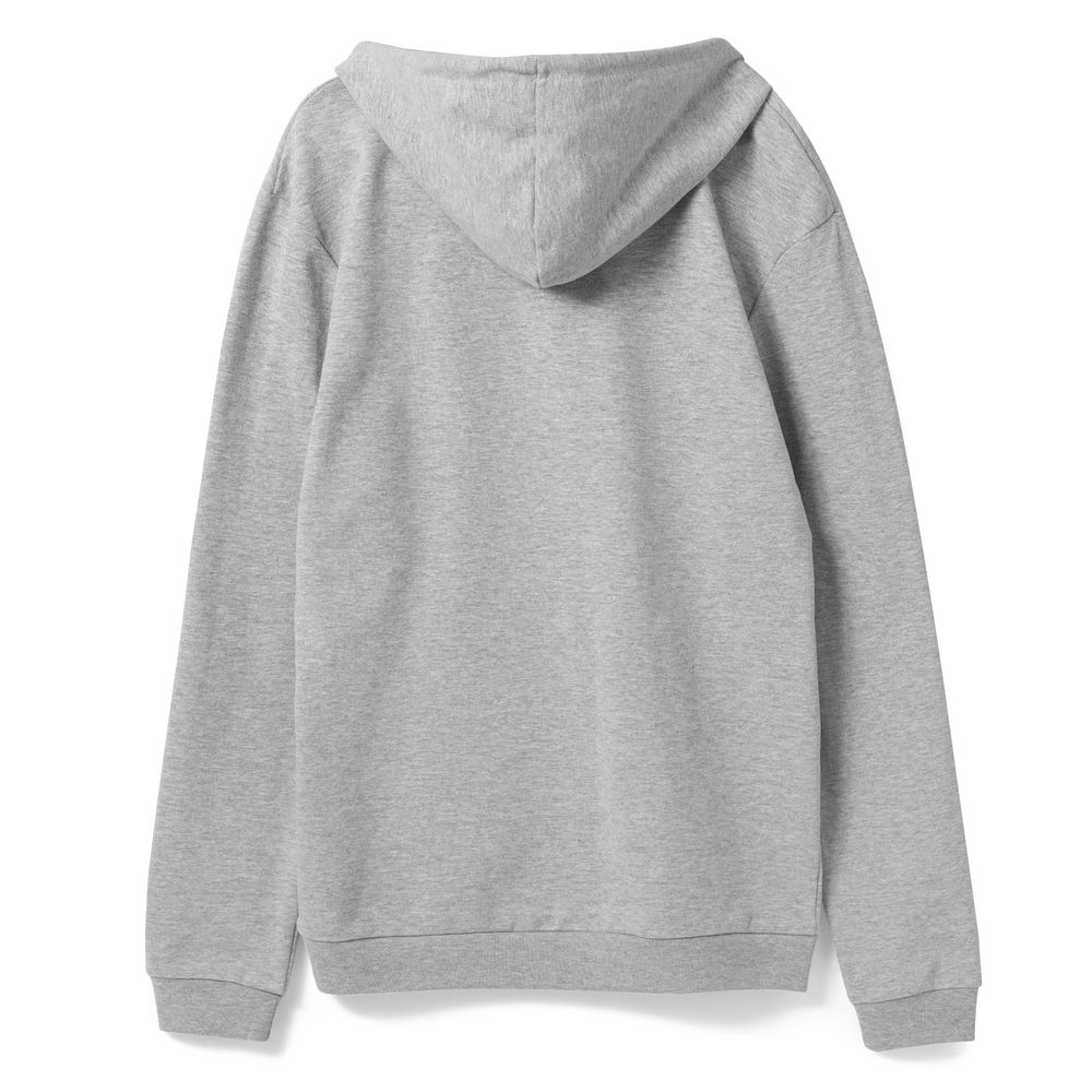 Толстовка с капюшоном унисекс Hoodie, серый меланж — фото 11