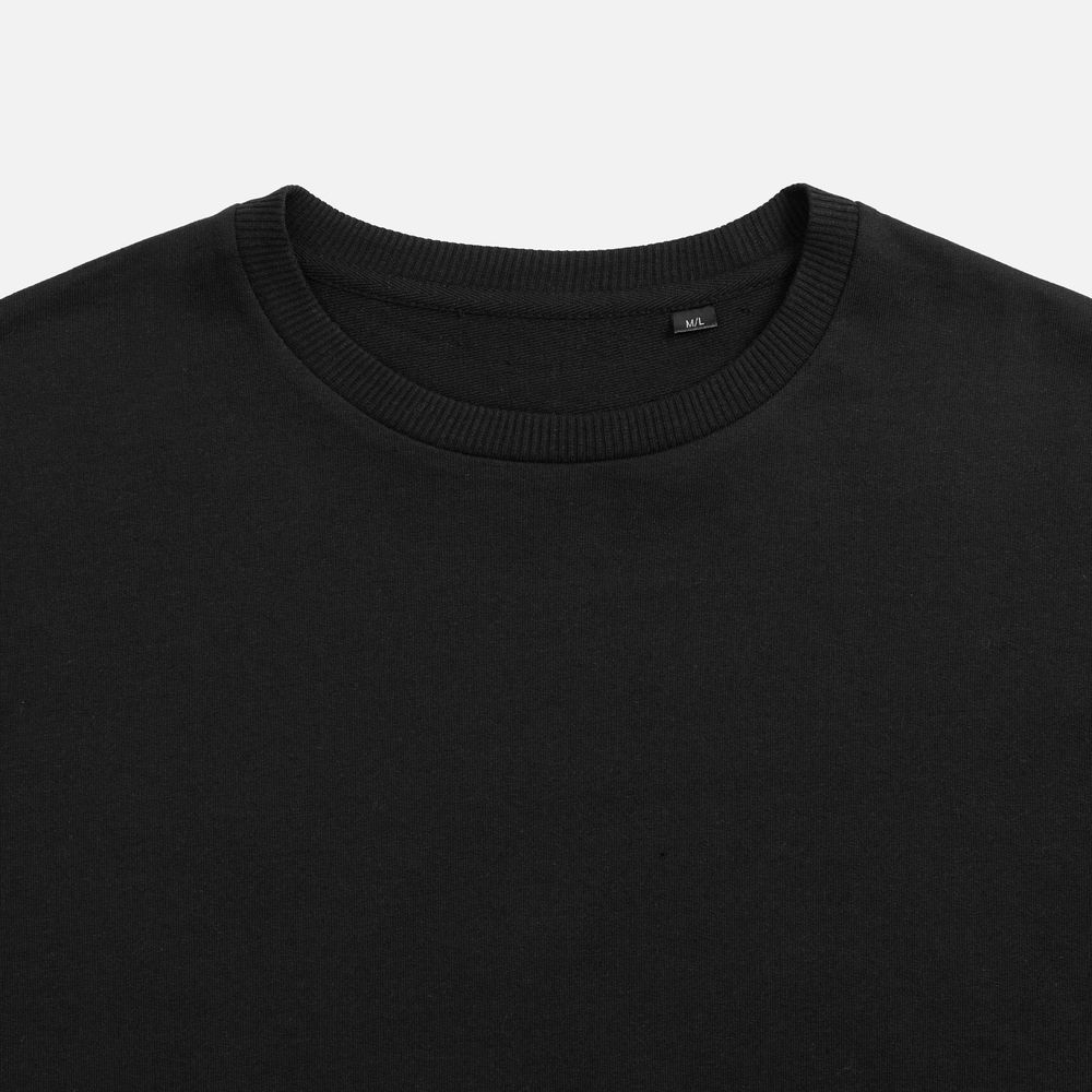 Футболка унисекс Durington, черная — фото 2