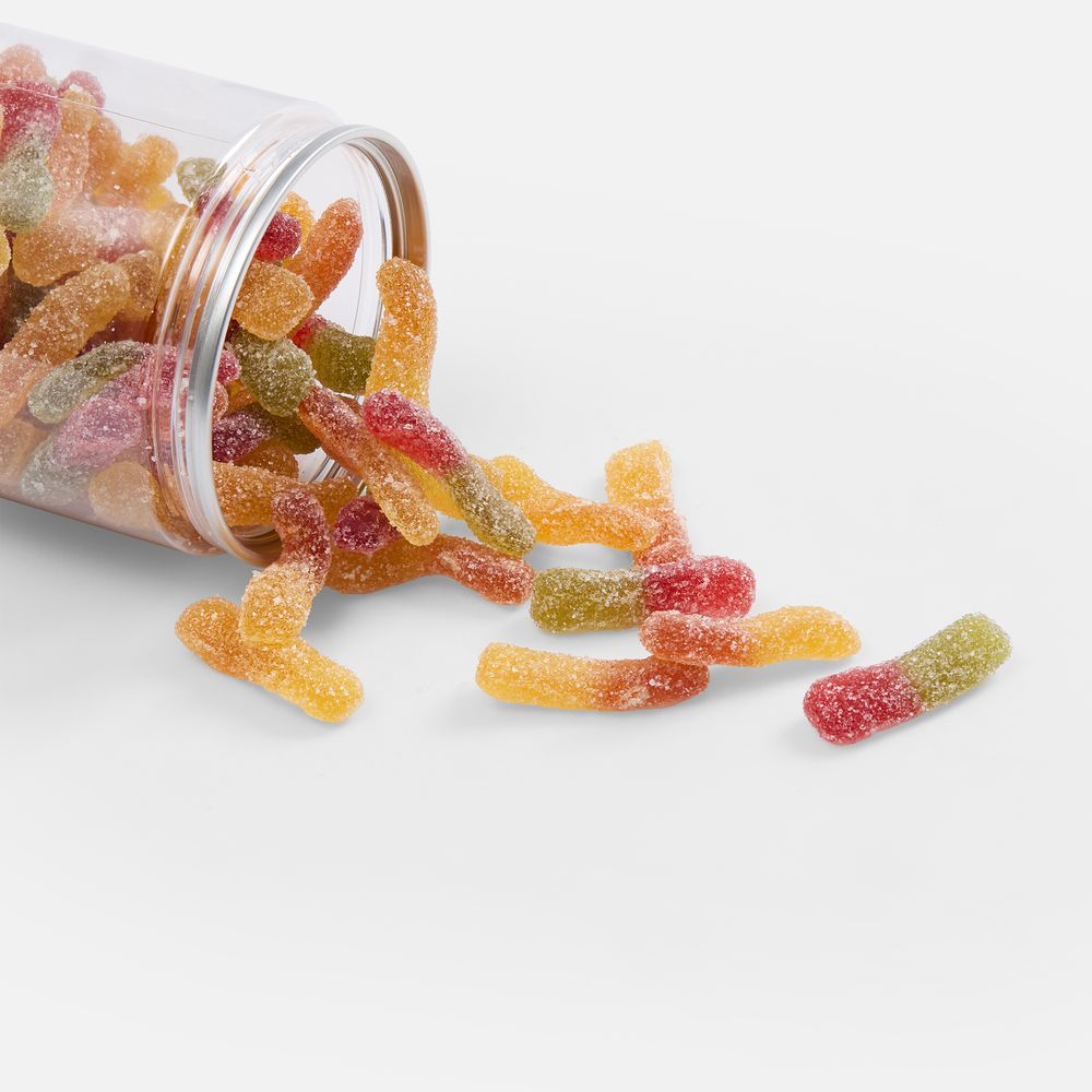 Мармелад жевательный Jelly Sweets, змейки в кислой посыпке — фото 2