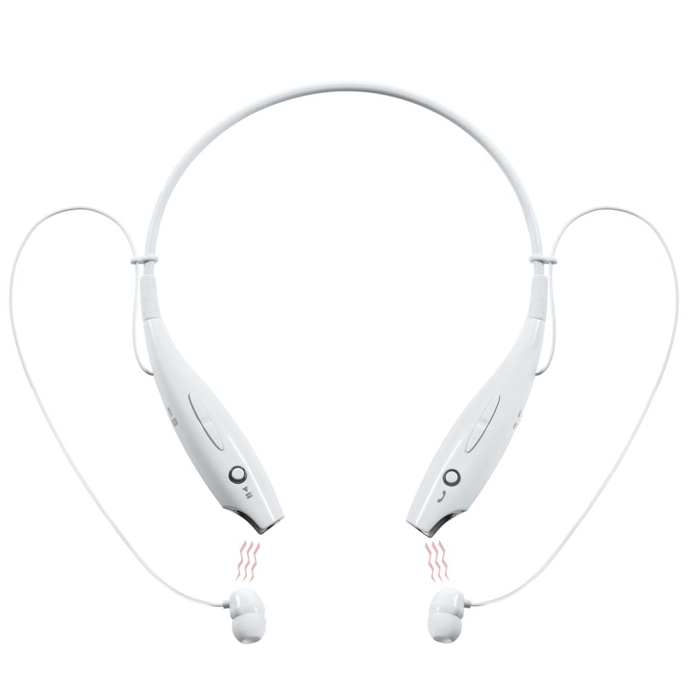 Bluetooth наушники stereoBand, ver.2, белые — фото 3