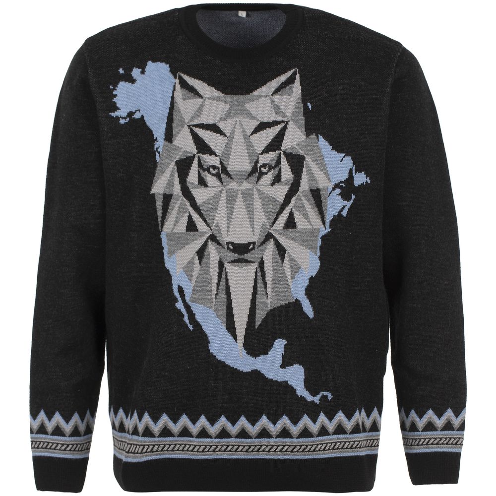 Джемпер Totem Wolf, черный — фото 9