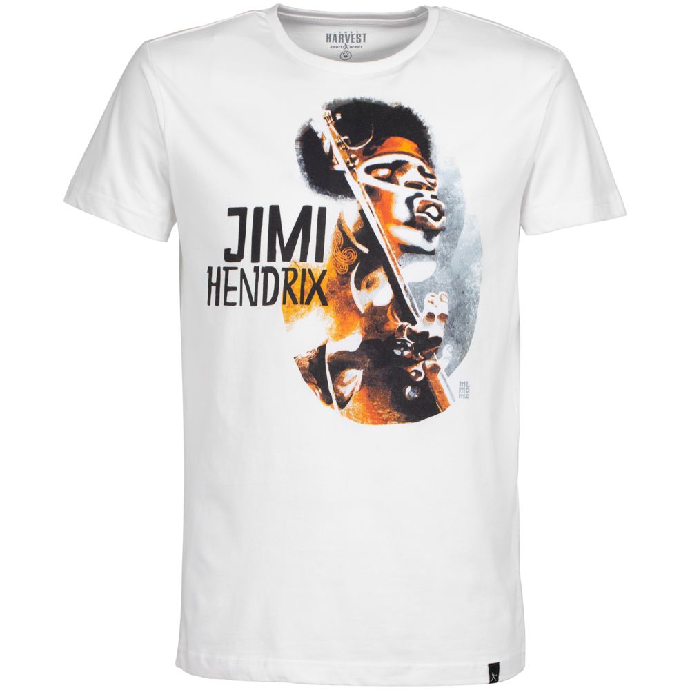 Футболка «Меламед. Jimi Hendrix», белая — фото 7