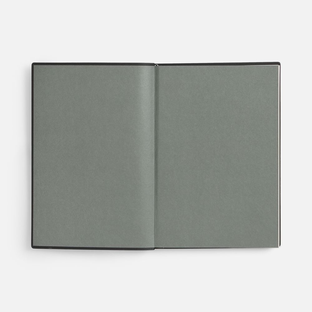 Ежедневник-органайзер Twill, недатированный, черный — фото 4
