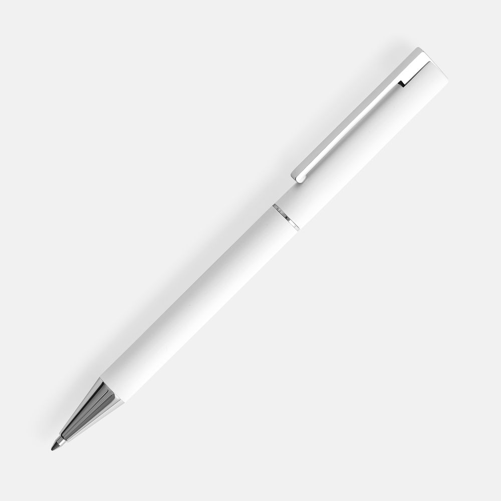 Ручка шариковая Blade Soft Touch, белая — фото 4