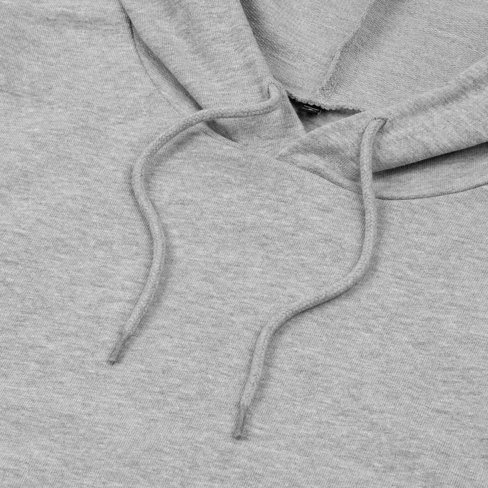 Толстовка с капюшоном унисекс Hoodie, серый меланж — фото 12