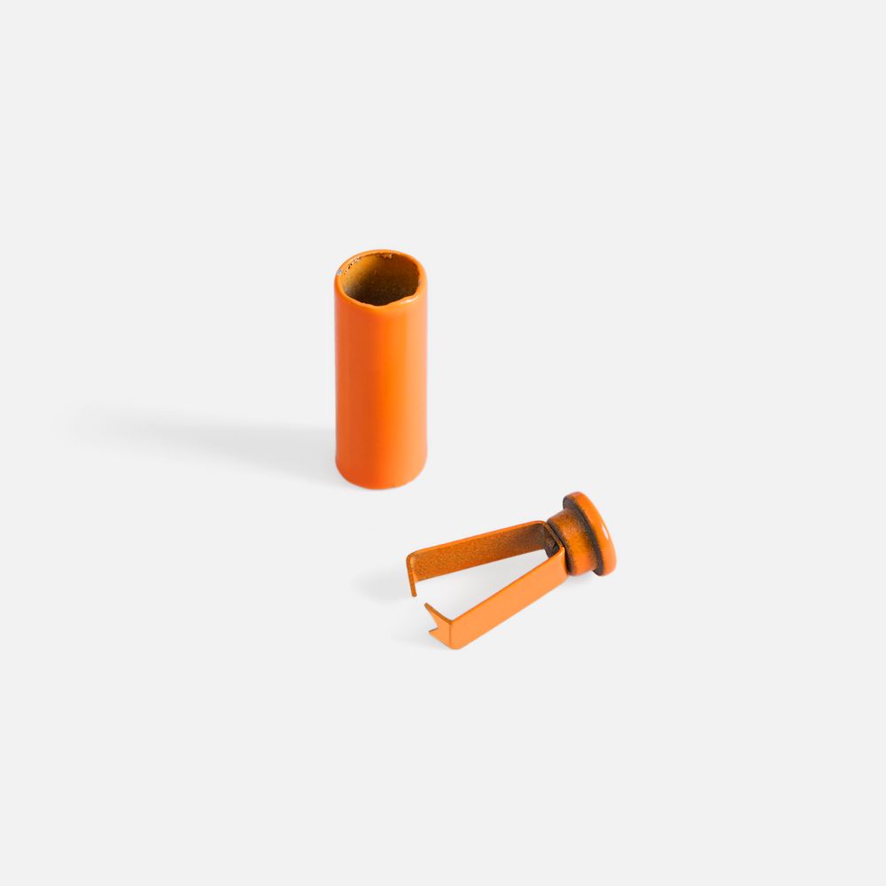 Наконечник для шнурка Nozzle, ver.2, оранжевый неон — фото 3