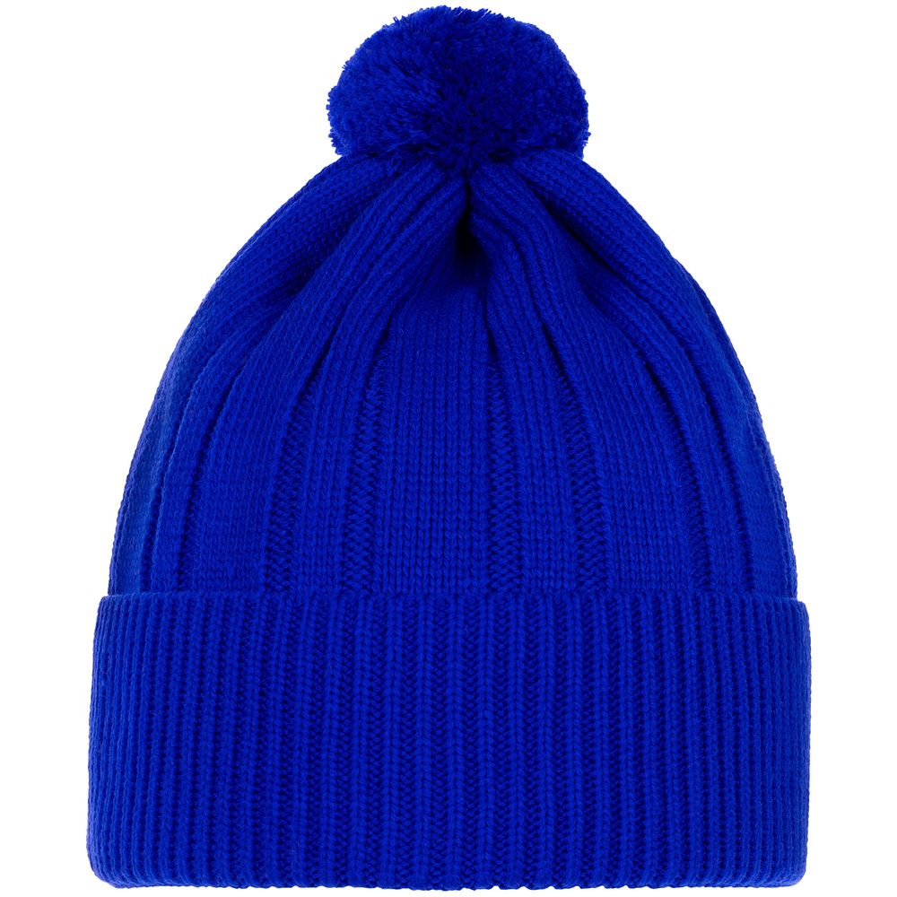 Шапка Knit Beat, синяя — фото 3