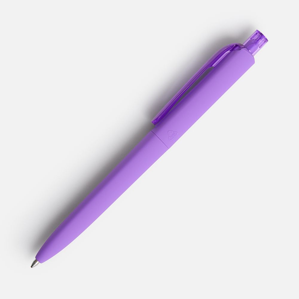 Ручка шариковая Prodir DS8 PRR-T Soft Touch, фиолетовая — фото 5