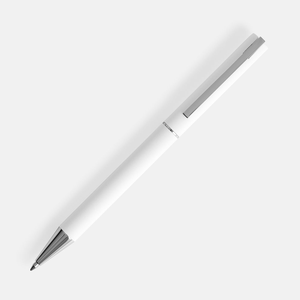 Ручка шариковая Blade Soft Touch, белая — фото 1