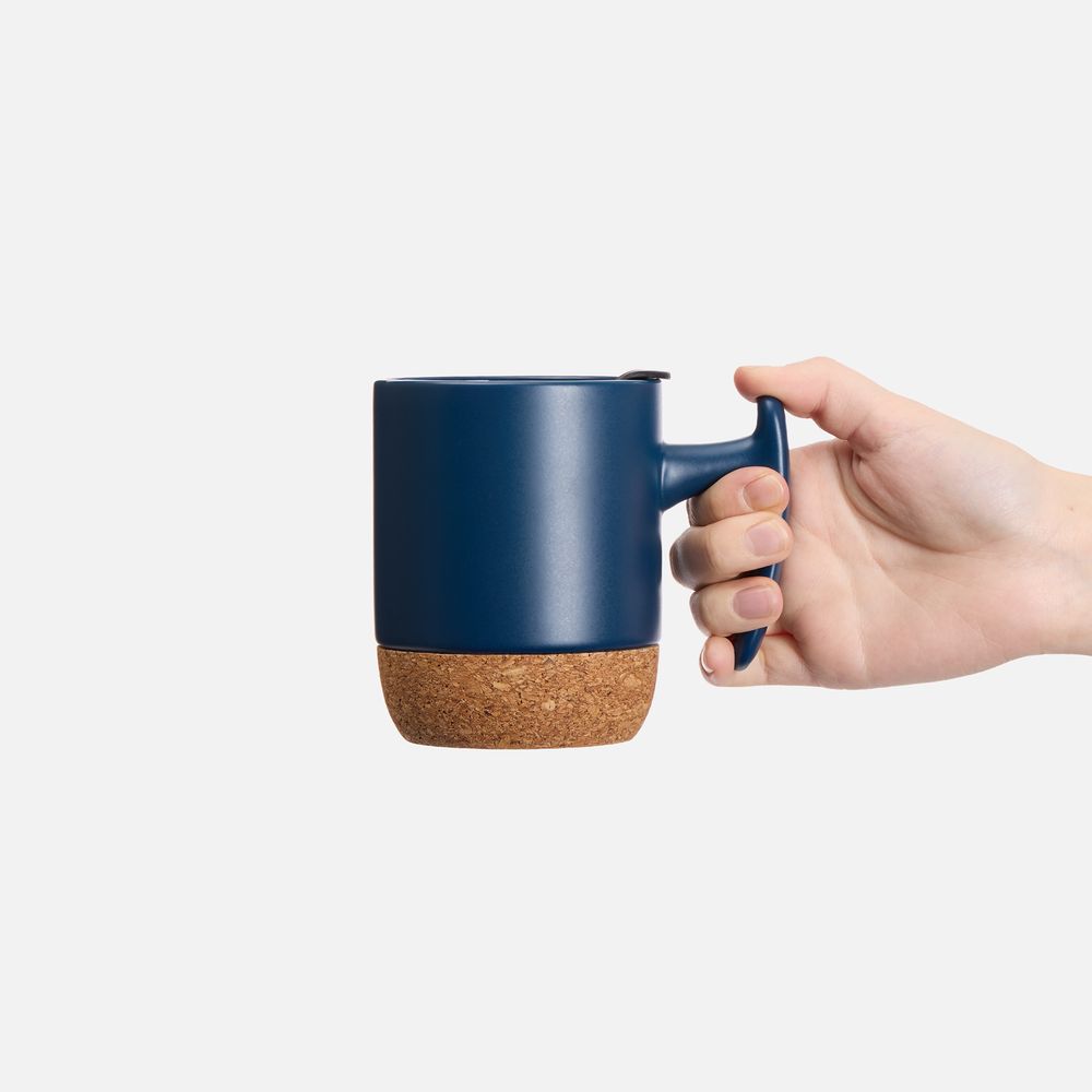 Кружка Corky Grip, синяя — фото 2
