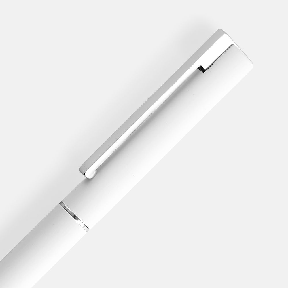 Ручка шариковая Blade Soft Touch, белая — фото 2