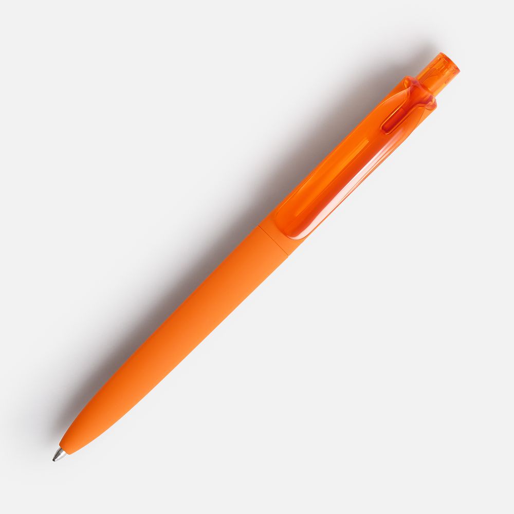 Ручка шариковая Prodir DS8 PRR-T Soft Touch, оранжевая — фото 1
