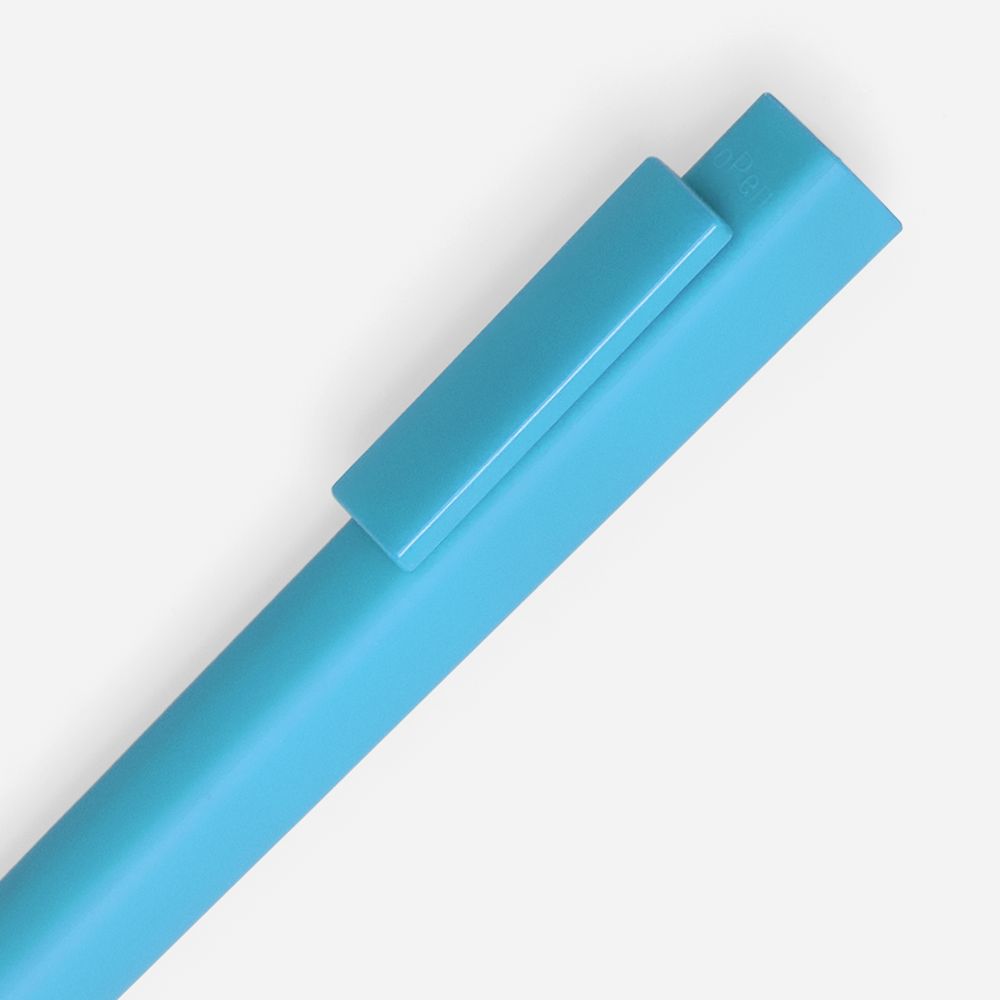Ручка шариковая Swiper SQ Soft Touch, голубая — фото 4