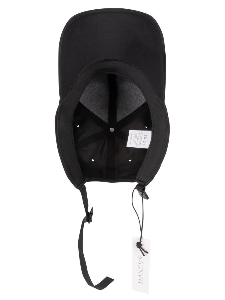 Бейсболка Kosmos, черная — фото 3