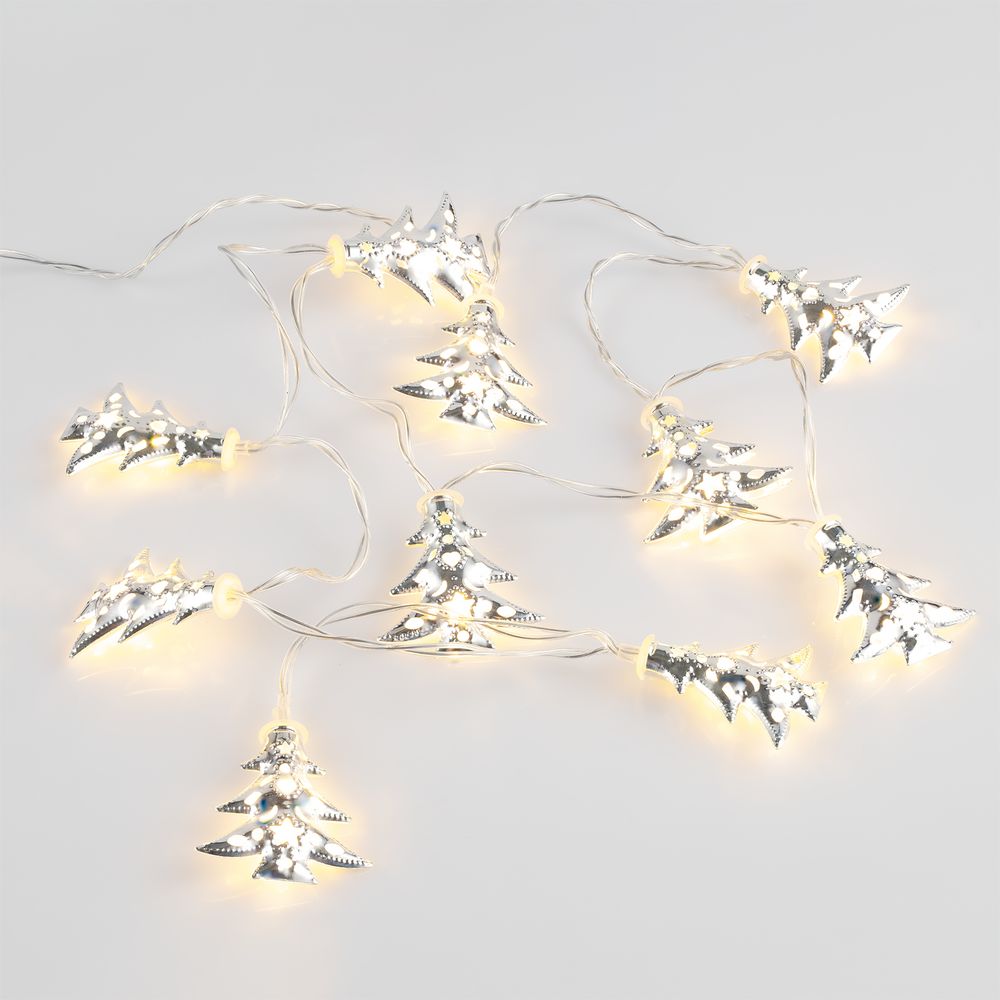 Светодиодная гирлянда Silver Lights, серебристая — фото 4