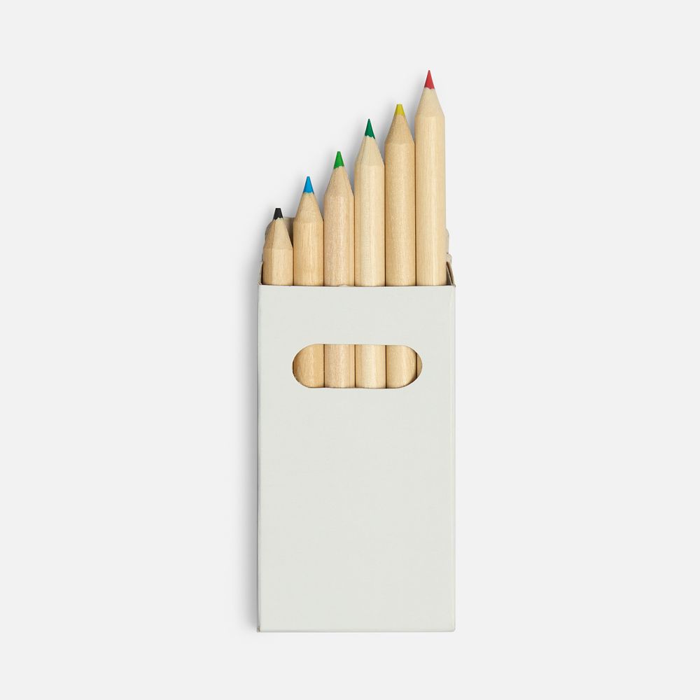 Набор цветных карандашей Pencilvania Mini, белый — фото 3