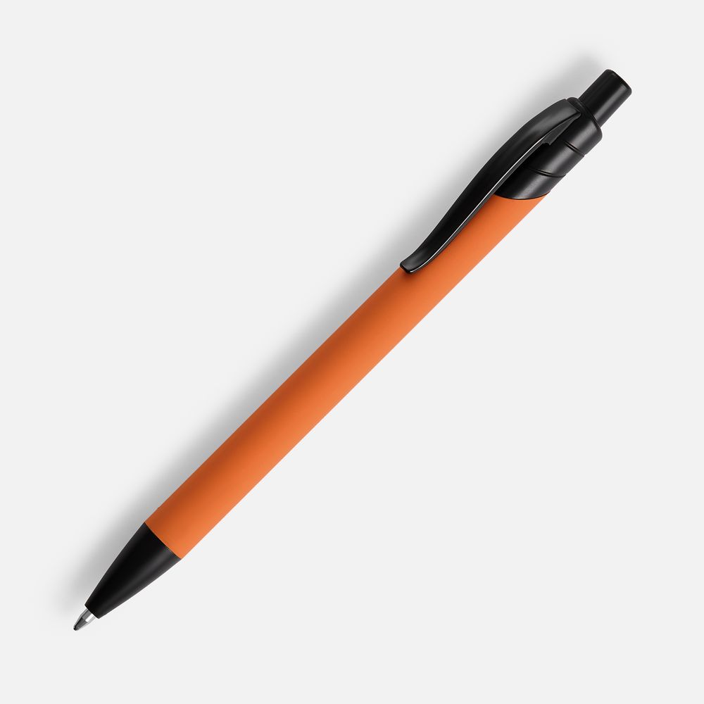 Ручка шариковая Undertone Black Soft Touch, оранжевая — фото 5