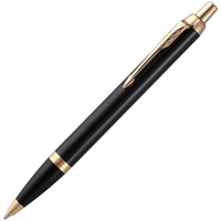 Ручка шариковая Parker IM Core Black GT, черная — фото 8