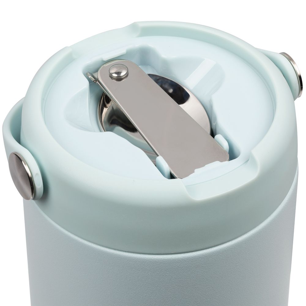 Термос для еды Tabenodo, голубой — фото 5