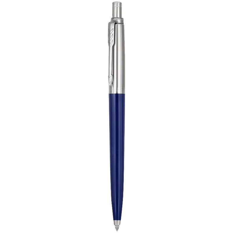 Ручка шариковая Parker Jotter Originals Navy Blue Chrome CT, темно-синяя — фото 2