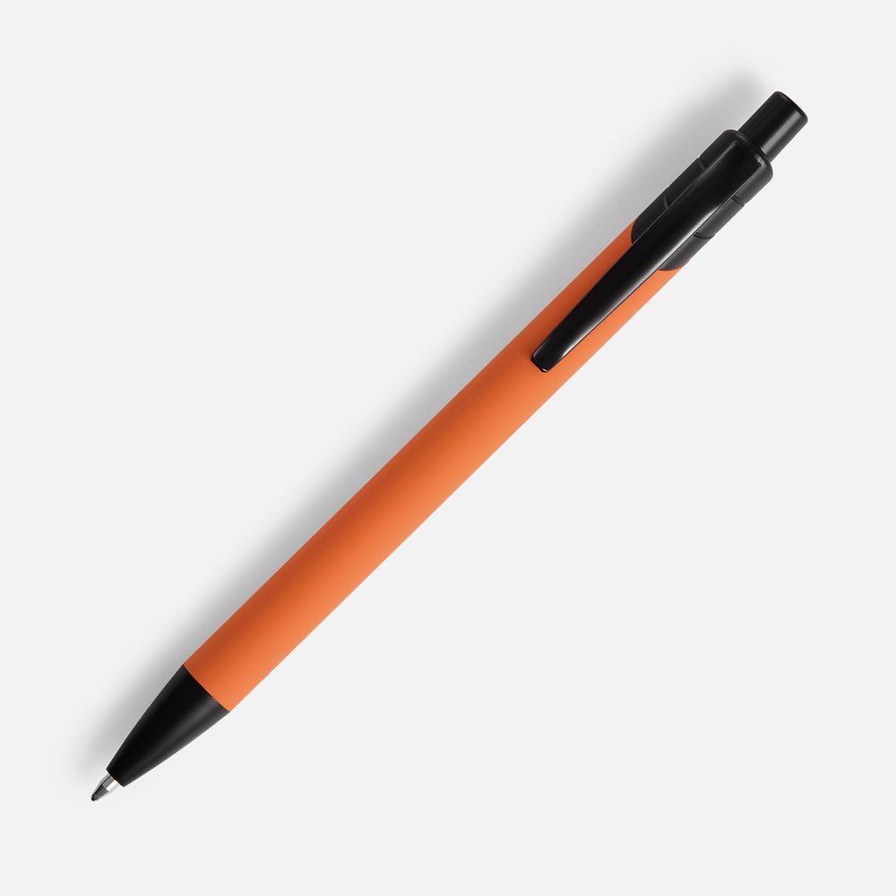 Ручка шариковая Undertone Black Soft Touch, оранжевая — фото 2