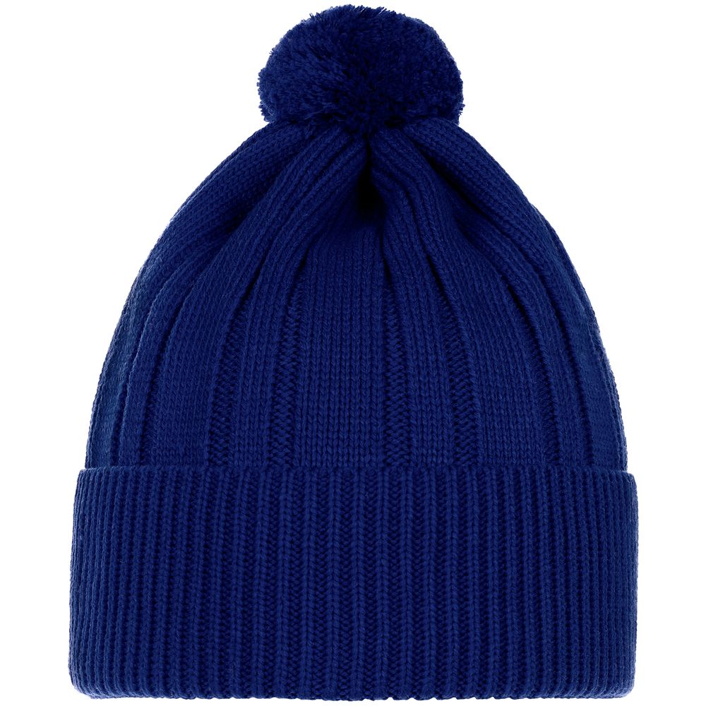 Шапка Knit Beat, темно-синяя — фото 1